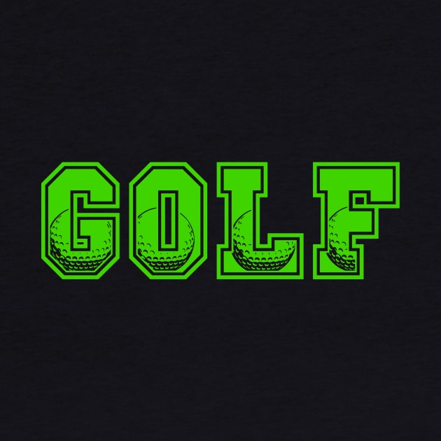 Pro Golf Player by Sanu Designs